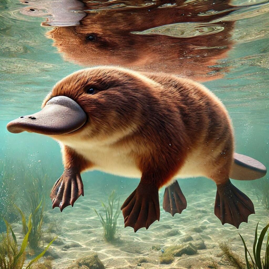 platypus underWATHER